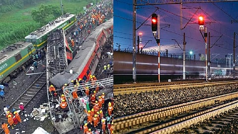 ஒடிசா ரயில் விபத்து, ரயில் சிக்னல்