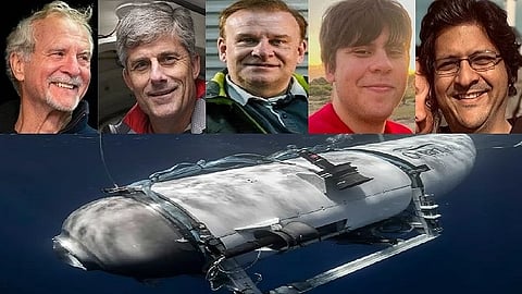 Titan submersible - 5 passengers