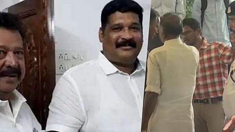 Minister Ponmudi -
ED Raid
