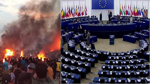 மணிப்பூர் கலவரம், ஐரோப்பிய நாடாளுமன்றம்