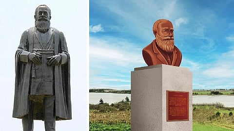 ஜி.யூ.போப் சிலை