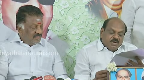 ஓபிஎஸ் - வைத்திலிங்கம்