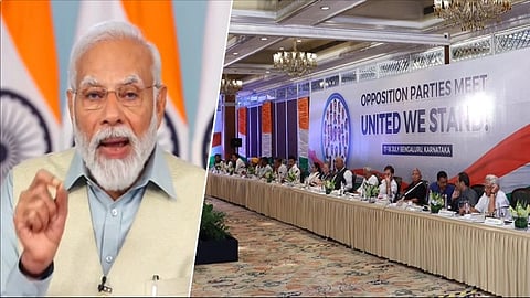 pm modi, opposition meeting