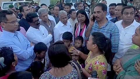 Opposition MPs Manipur visit