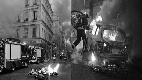 france violence