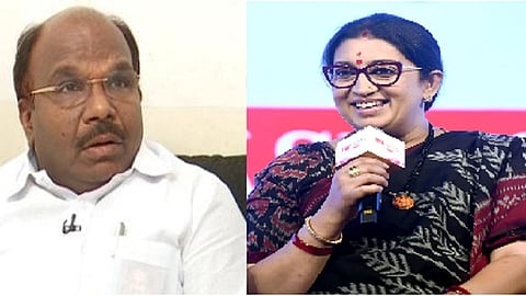 Constantine Ravindran, smriti irani