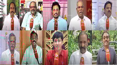 வாழ்த்து கூறிய தலைவர்கள்