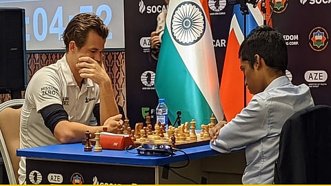 கார்ல்சன், பிரக்ஞானந்தா