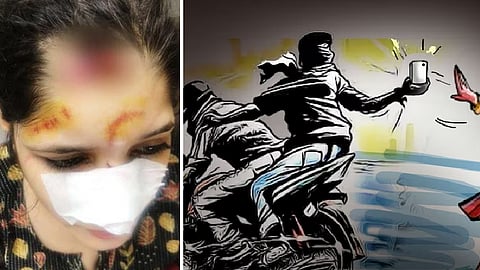 Delhi teacher Iphone robbery