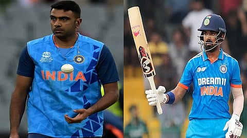 அஸ்வின் - கேஎல் ராகுல்