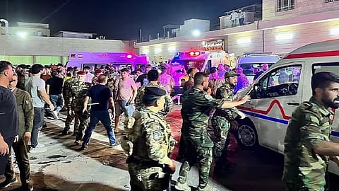 அல்-ஹம்தானியா- தீவிபத்து