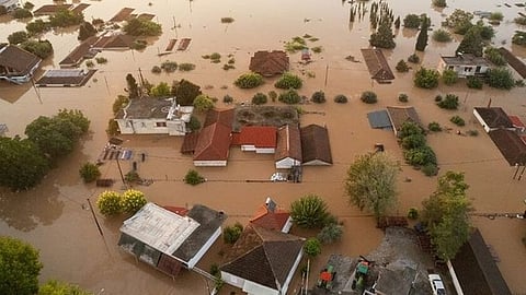 greece flooding