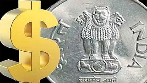டாலர், ரூபாய்