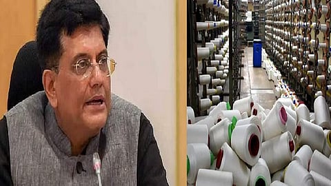 அமைச்சர் பியூஷ் கோயல் -ஜவுளி துறை