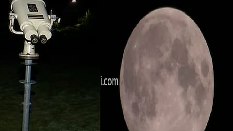 அதிகாலை நிகழ்ந்த சந்திரகிரகணம்.