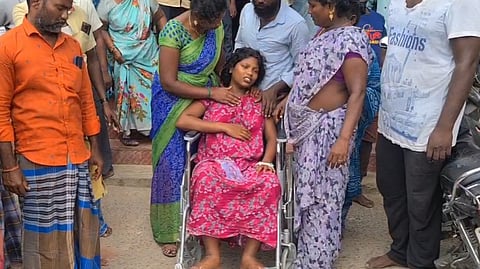 உயிரிழந்த குழந்தையின் தாய் பவானி