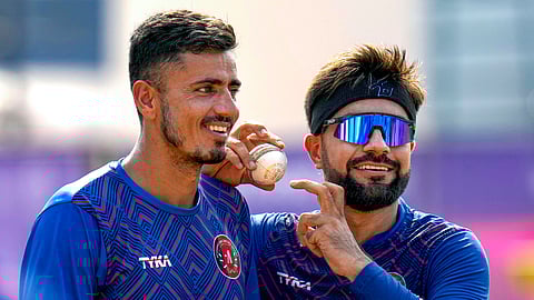 Rashid Khan and Mujeeb Ur Rahman