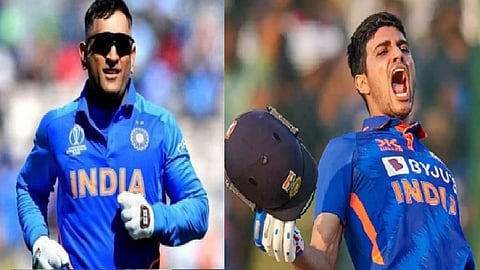 தோனி, ஷுப்மன் கில்