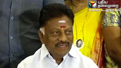 OPS | OPanneerselvam