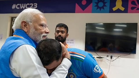 மோடி - முகமது ஷமி