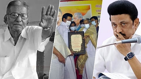 சங்கரய்யாவுக்கு முனைவர் பட்டம் - முதலமைச்சர் வருத்தம்