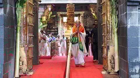 திருப்பதியில் பிரதமர் மோடி