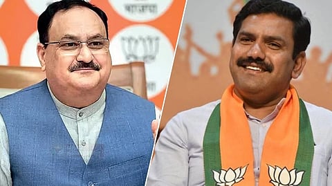 ஜே.பி.நட்டா, விஜயேந்திரா