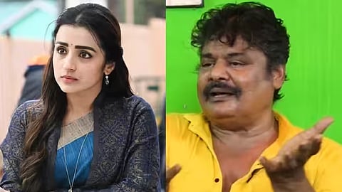 த்ரிஷா, மன்சூர் அலிகான்