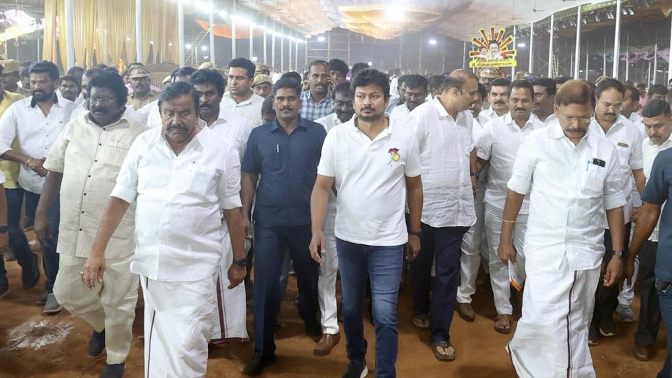 அமைச்சர் உதயநிதி - கே.என்.நேரு