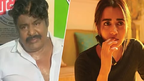 மன்சூர் அலிகான் - த்ரிஷா