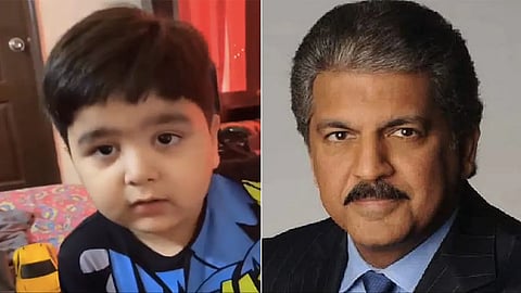 சிக்கு யாதவ், ஆனந்த் மகேந்திரா