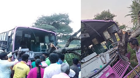 அரசு பேருந்து விபத்து