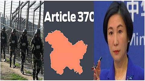 china on article 370 judgement
