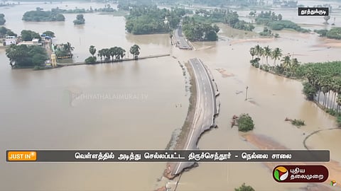 தூத்துக்குடி - நெல்லை சாலை