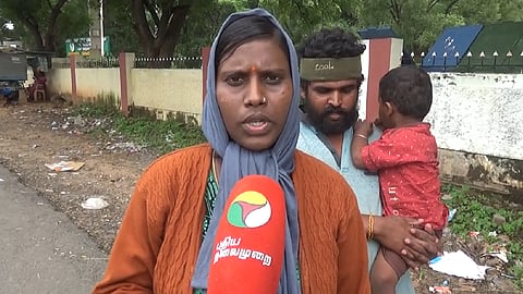 பாதிக்கப்பட்ட பெண்