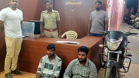 கைதான திருடர்கள்