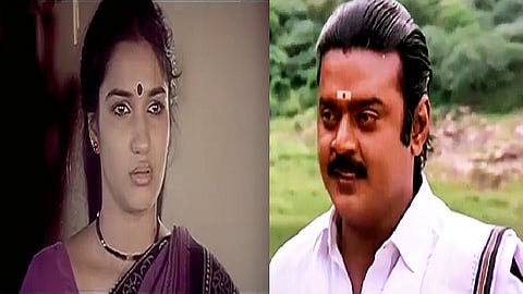 நடிகை சுகன்யா - கேப்டன் விஜயகாந்த்