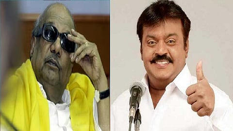 கருணாநிதி, விஜயகாந்த்