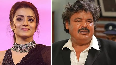 trisha - mansoor ali khan