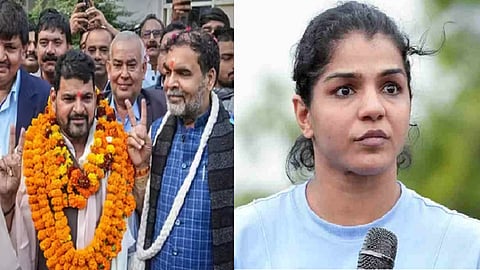 பிரிஷ் பூஷன், சாக்ஷி மாலிக்