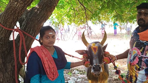 திருச்சி காதல் தம்பதியினர்