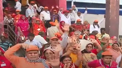 ராஜஸ்தானை சேர்ந்த பக்தர்கள்