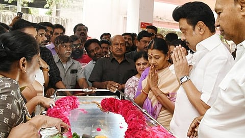 கு.க.செல்வம் மறைவு - முதல்வர் இரங்கல்