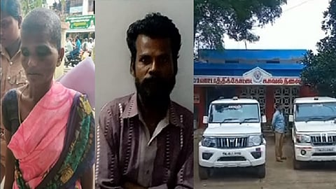 ஆஜர்படுத்தப்பட்ட இளம்பெண்ணின் பெற்றோர்