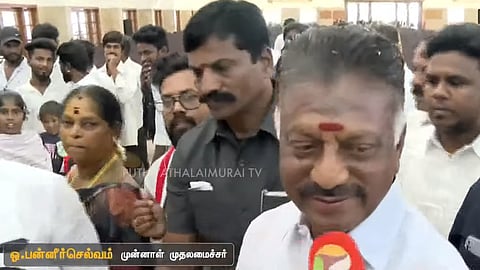 Ops - ஓ பன்னீர்செல்வம்