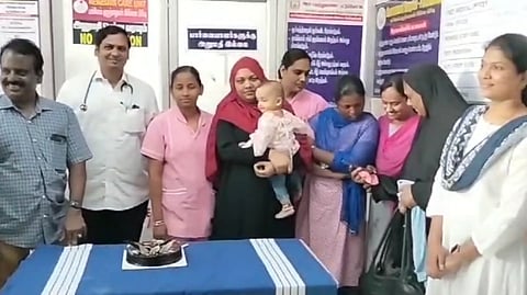 பிறந்தநாள் கொண்டாடிய ஆயிஷா ஷபானா