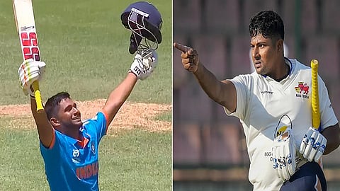 முஷீர் கான் - சர்ஃபராஸ் கான்