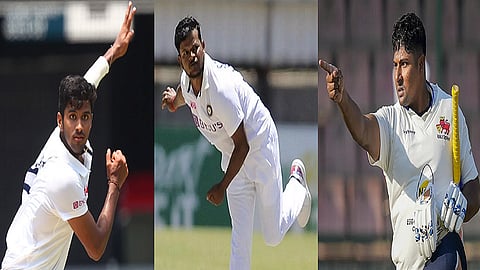 Washington Sundar - Sourabh Kumar - Sarfaraz Khan