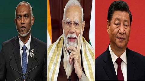 முய்சு, மோடி, ஜின்பிங்