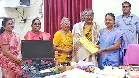 தானம் செய்த தாய் பூரணம்